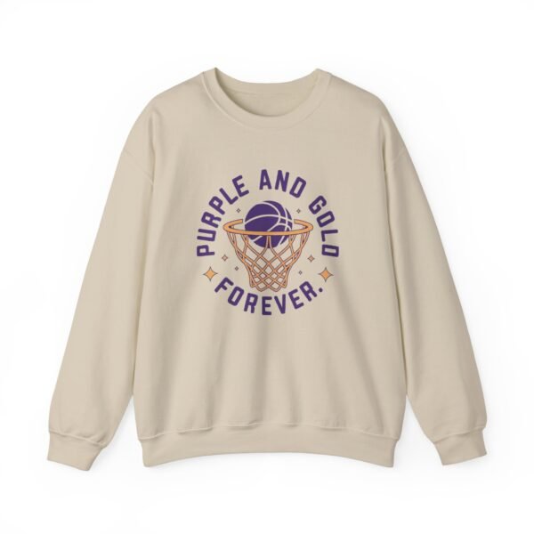 Lakers Fan Sweatshirt - Purple and Gold Forever - Image 4