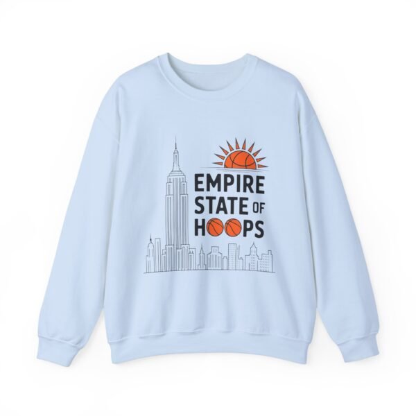 Basketball NYC Crewneck Sweatshirt - Empire State of Hoops - New York Basketball Fans - Image 4