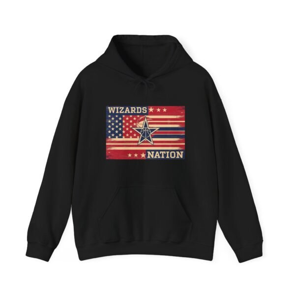 Vintage Washington Wizards Hoodie - Basketball Fans Apparel for Wizards Nation - Image 2