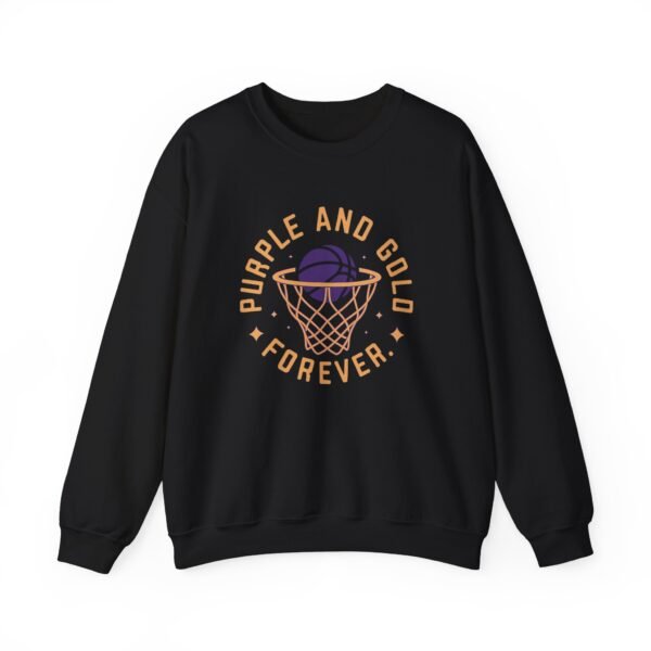 Lakers Fan Sweatshirt - Purple and Gold Forever