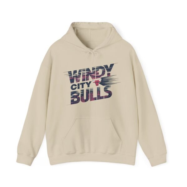 Chicago Fans Graphic Hoodie - Windy City Bulls - Image 3