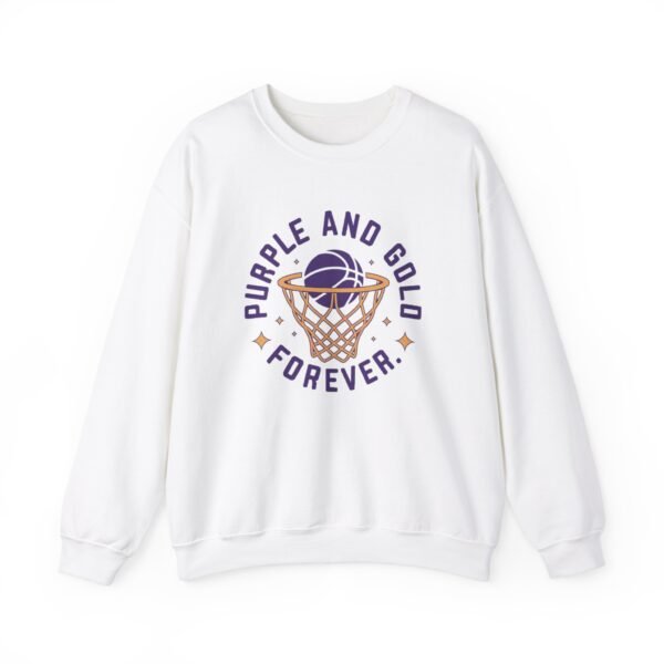 Lakers Fan Sweatshirt - Purple and Gold Forever - Image 2