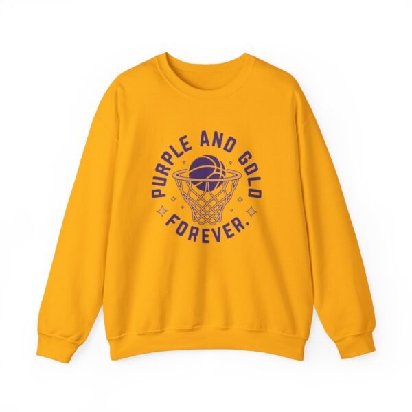 Lakers Fan Sweatshirt - Purple and Gold Forever - Image 5