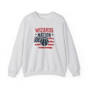 Vintage Washington Wizards Crew Sweatshirt - Wizards Nation