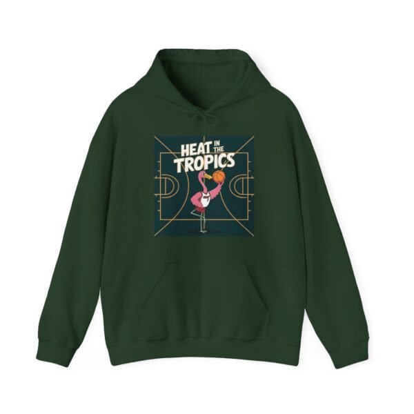 Heat In The Tropics - Miami Heat Fans Hoodie - Image 3