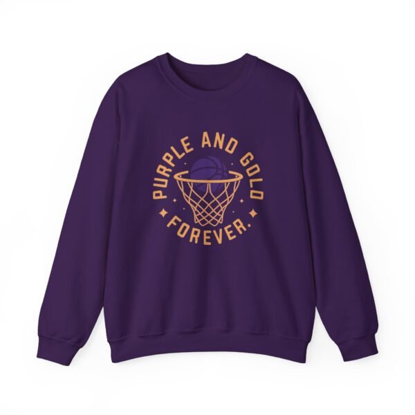 Lakers Fan Sweatshirt - Purple and Gold Forever - Image 6