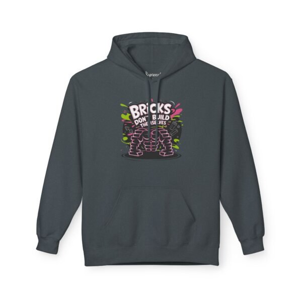 Graphic Gym Hoodie – Bricks Don’t Build Themselves