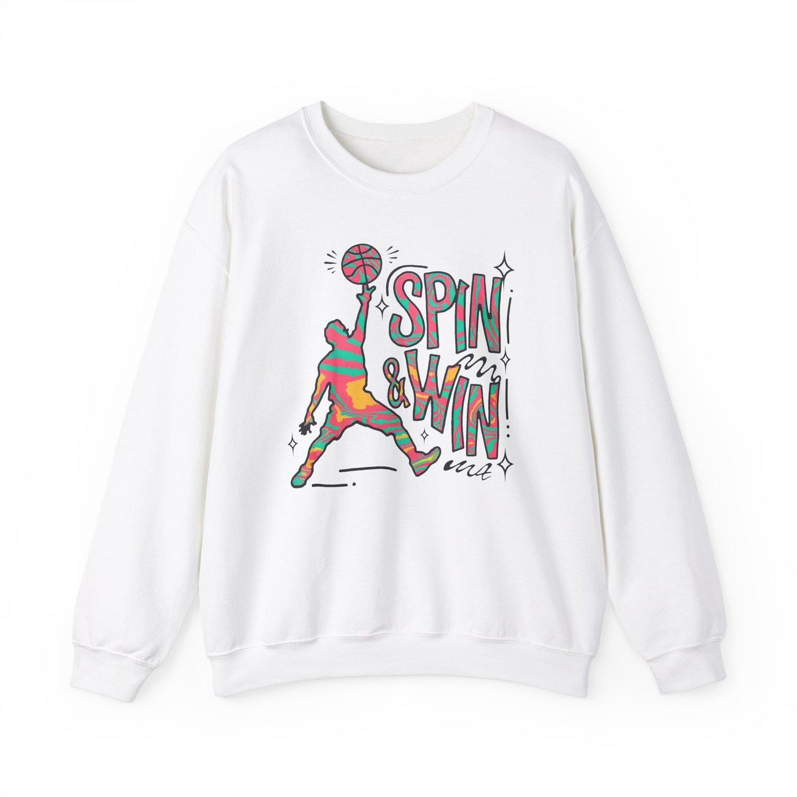 Basketball Sweatshirt - Spin & Win