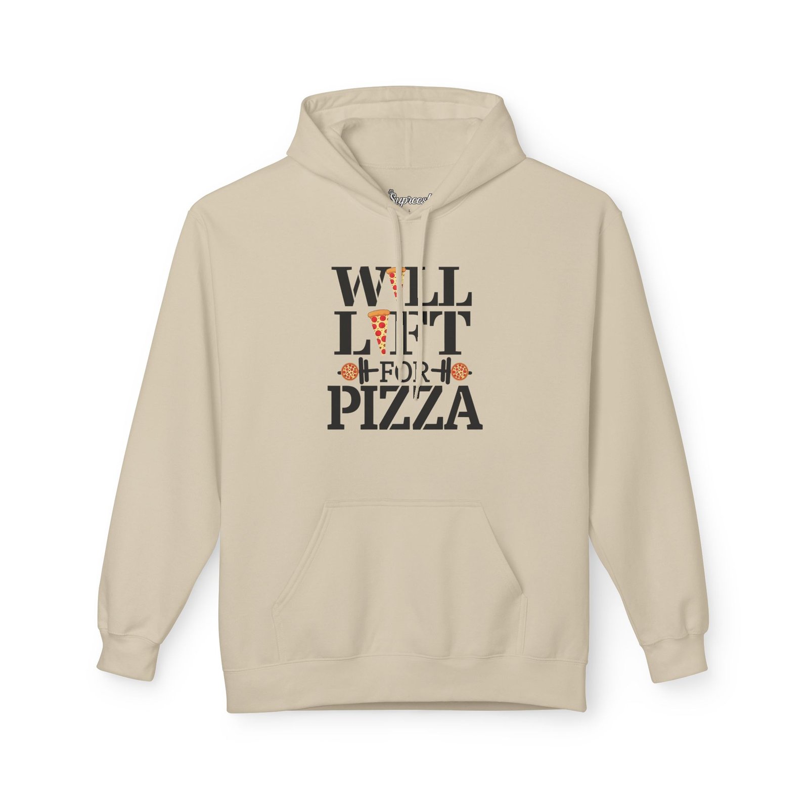 Funny Workout Hoodie - Will Lift For Pizza