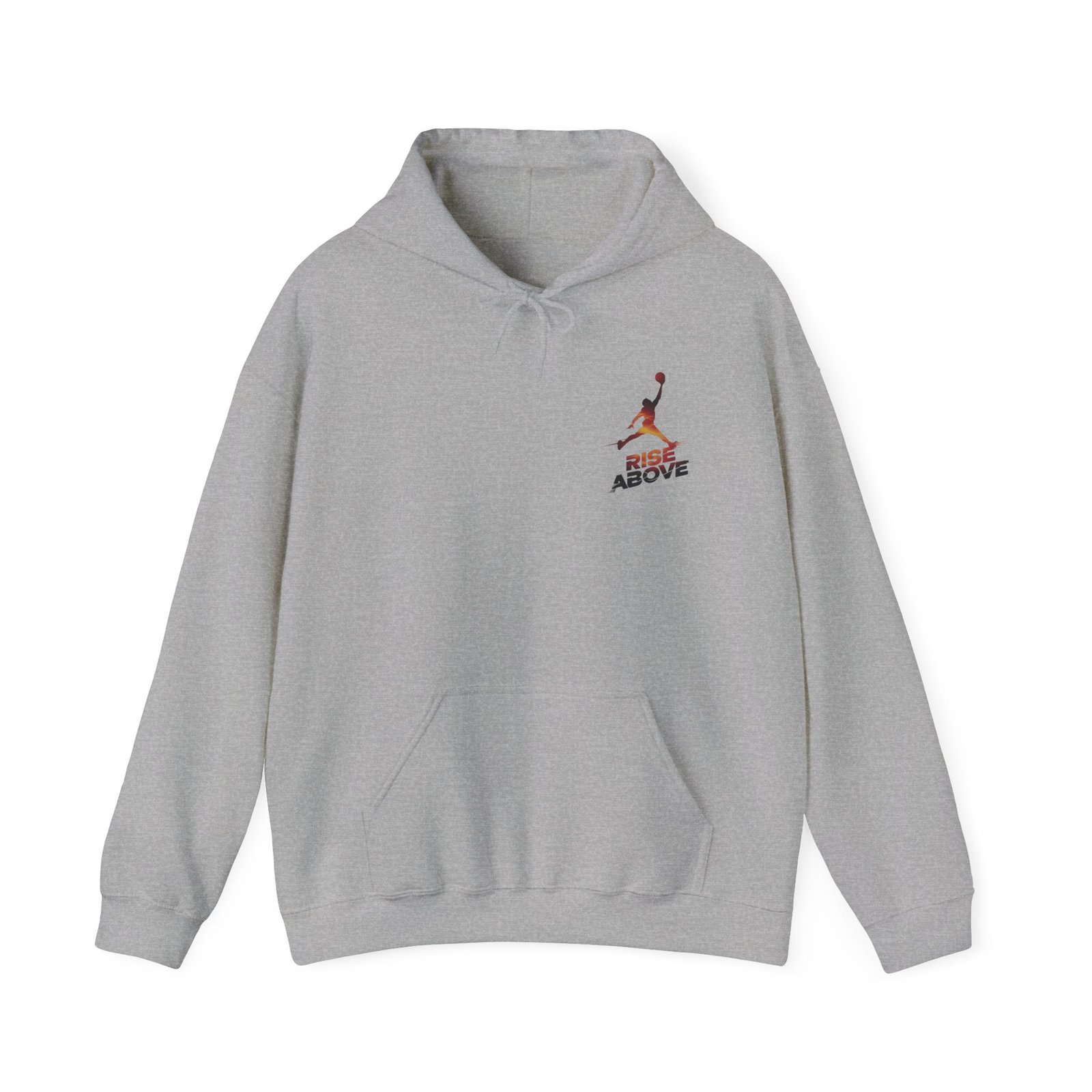 Basketball Silhouette Hoodie - Rise Above