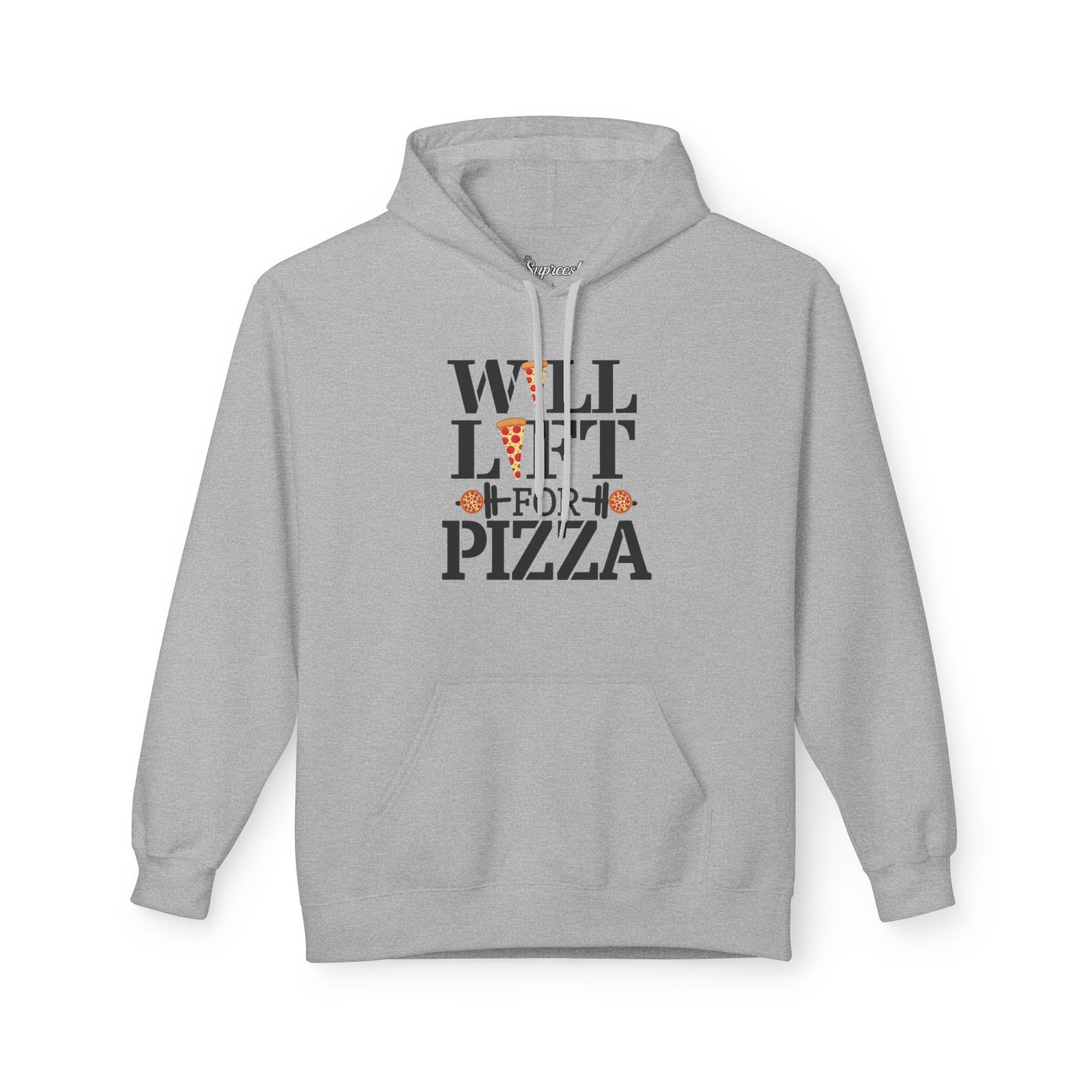 Funny Workout Hoodie - Will Lift For Pizza