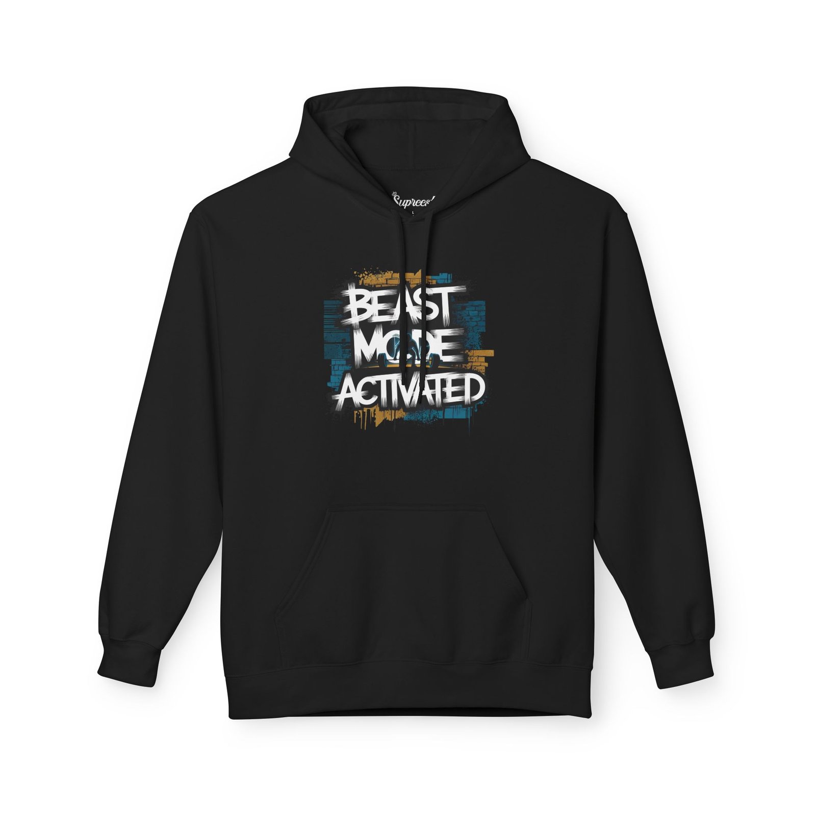 Fleece Hoodie - Gym Hoodie - Beast Mode Activated