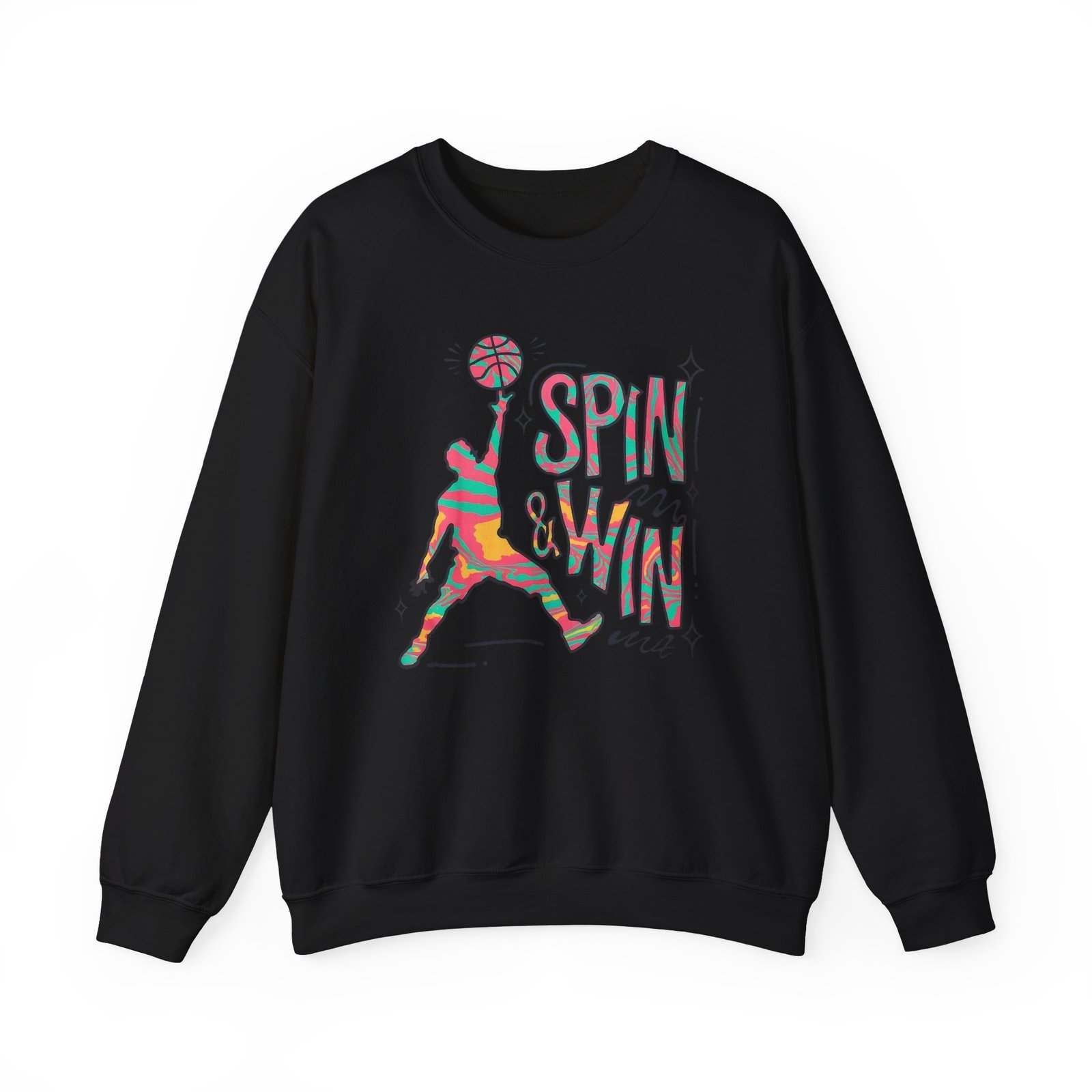 Basketball Sweatshirt - Spin & Win