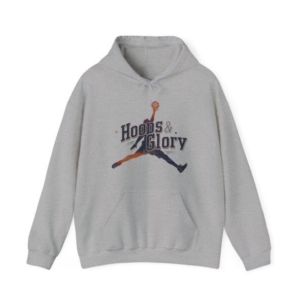 Basketball Silhouette Hoodie - Hoops & Glory