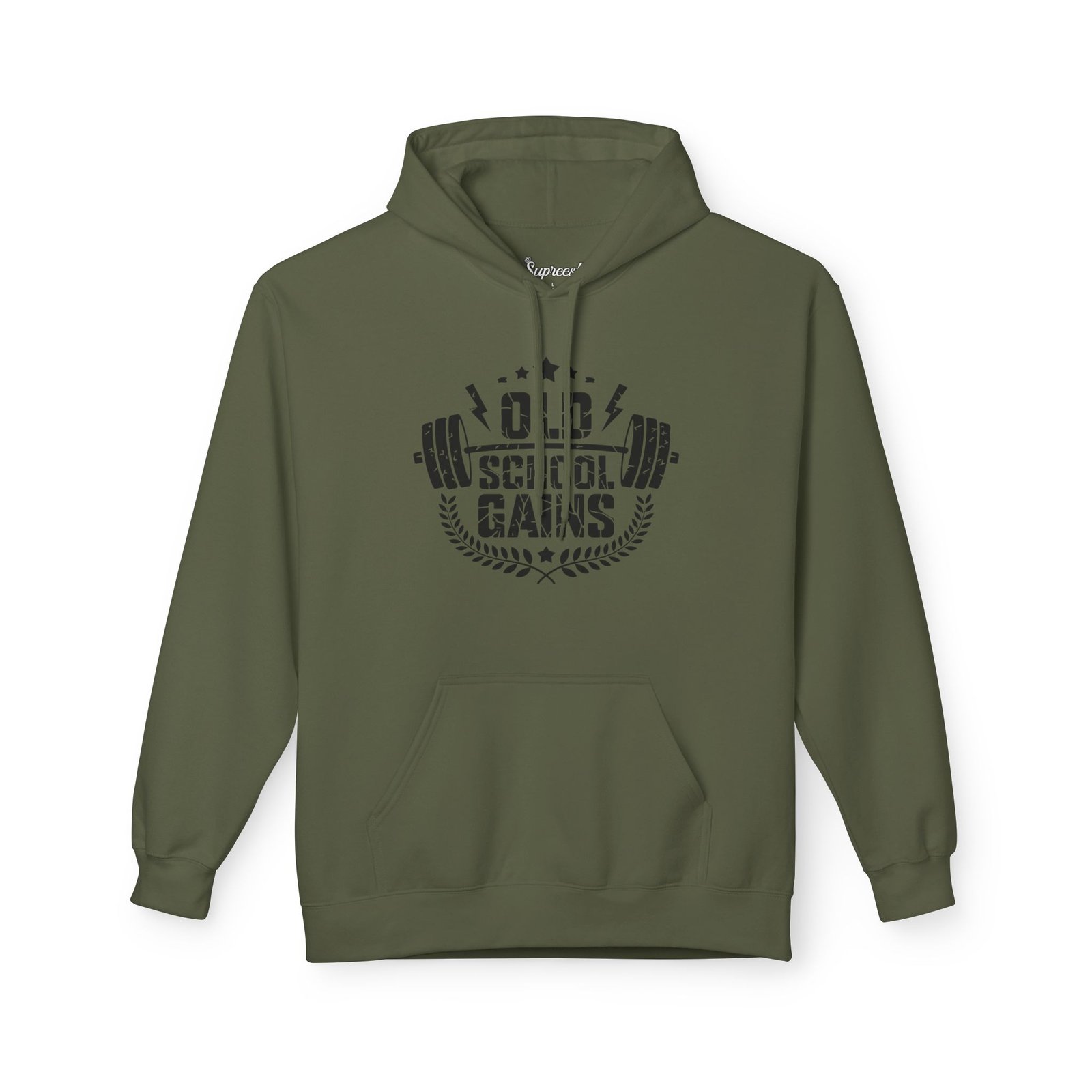 Vintage Workout Hoodie - Old School Gains