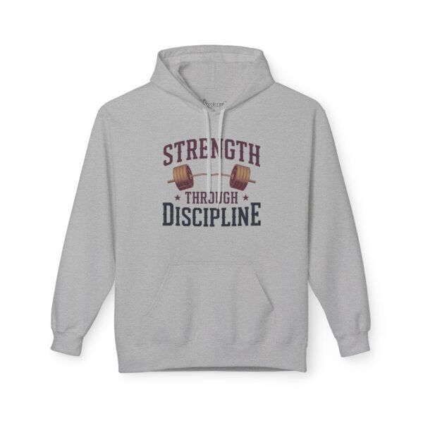 Vintage Gym Hoodie - Strength Through Discipline