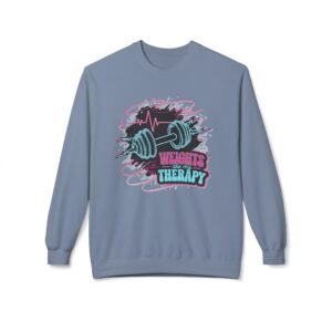 Gym Sweatshirt - Weights Are My Therapy