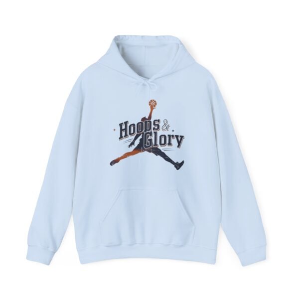 Basketball Silhouette Hoodie - Hoops & Glory