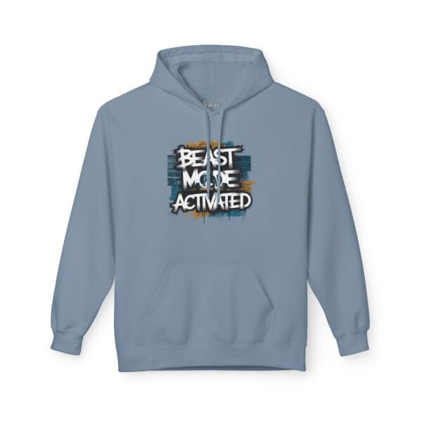 Fleece Hoodie - Gym Hoodie - Beast Mode Activated