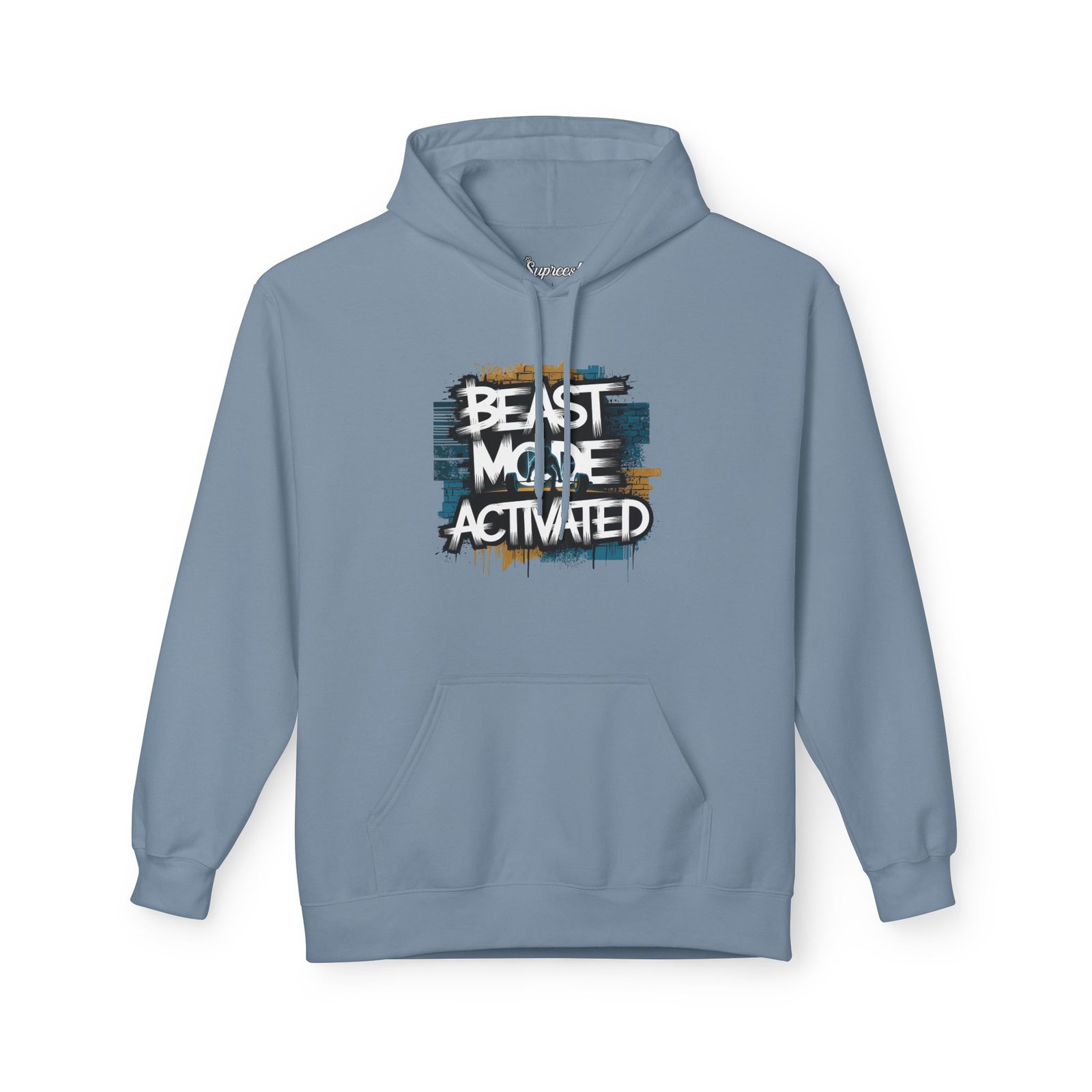 Fleece Hoodie - Gym Hoodie - Beast Mode Activated