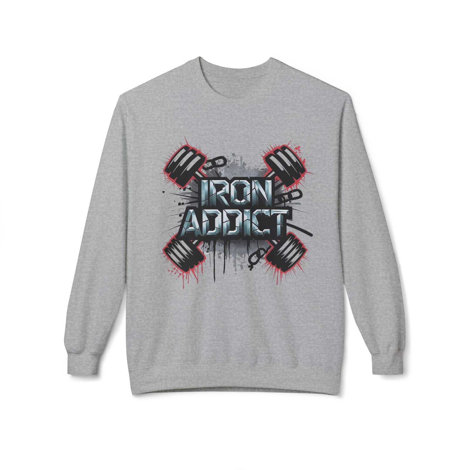 Workout Sweatshirt - Iron Addict