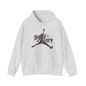 Basketball Silhouette Hoodie - Hoops & Glory