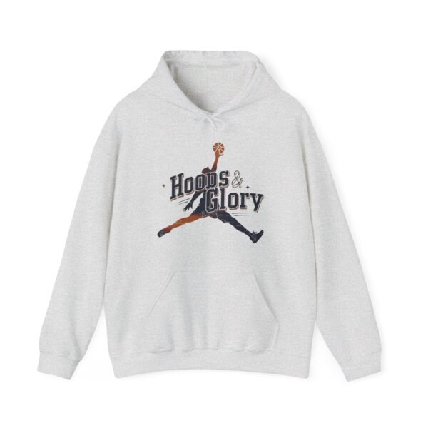 Basketball Silhouette Hoodie - Hoops & Glory