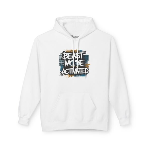 Fleece Hoodie - Gym Hoodie - Beast Mode Activated