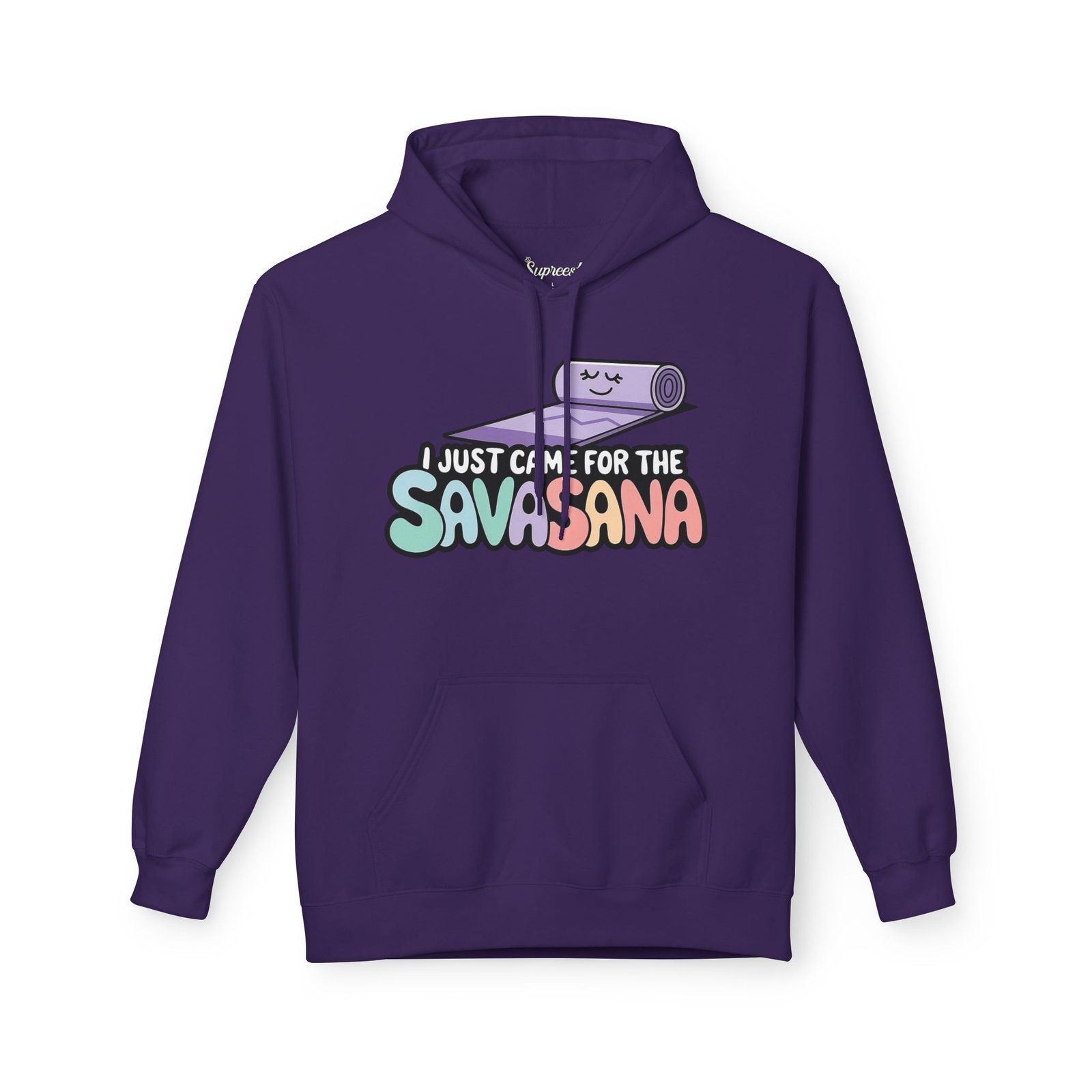 Funny Workout Hoodie - I Just Came For The Savasana