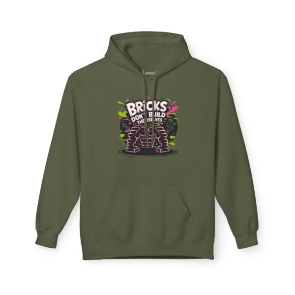 Graphic Gym Hoodie – Bricks Don’t Build Themselves