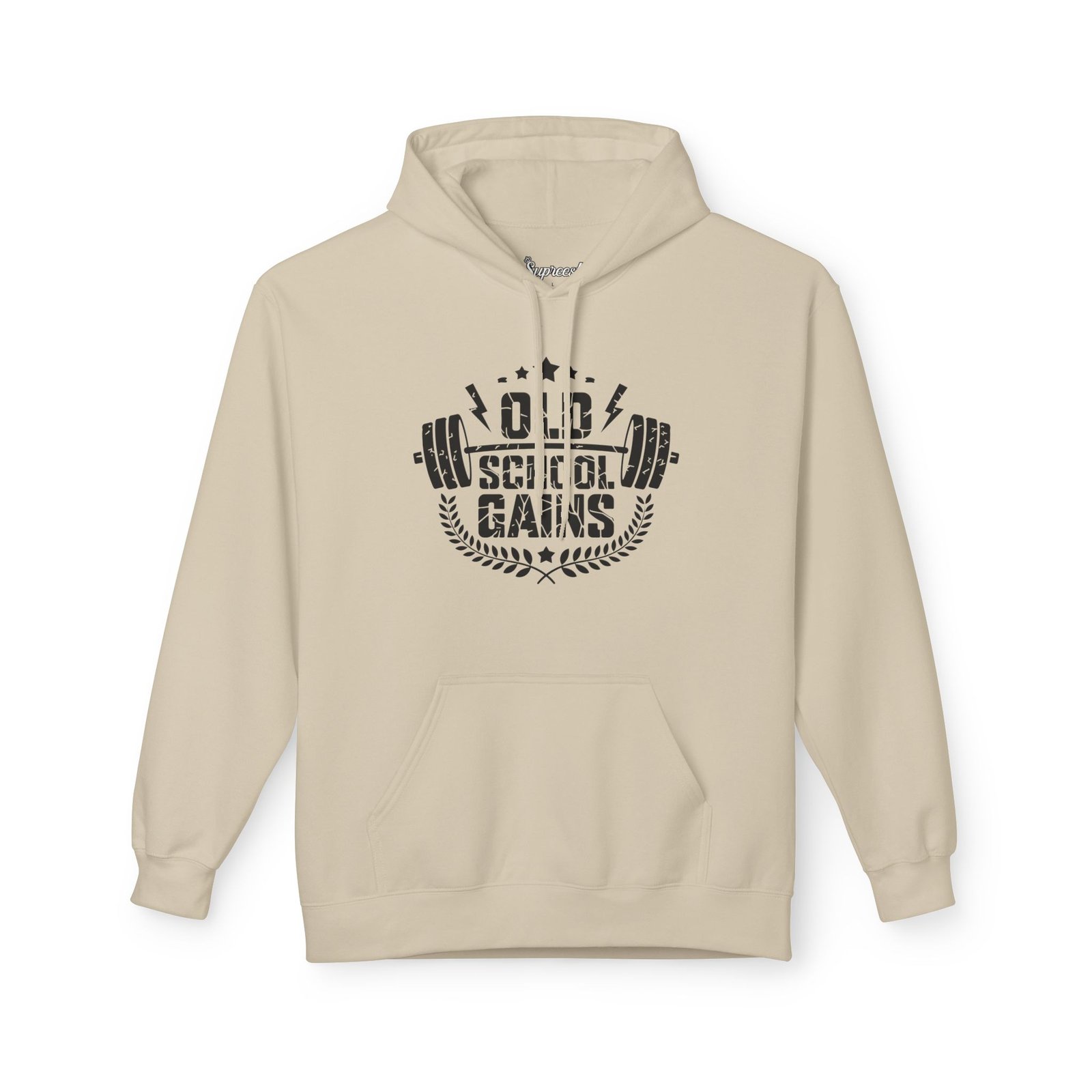 Vintage Workout Hoodie - Old School Gains