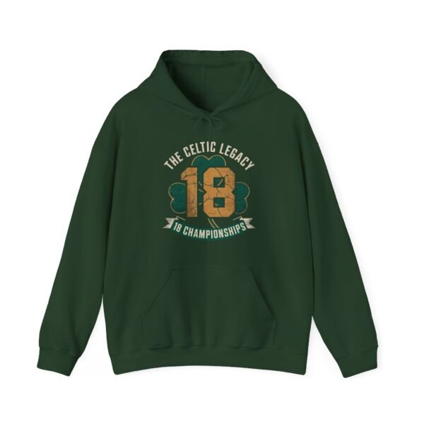 Boston Celtics 18x Championship Vintage Hoodie
