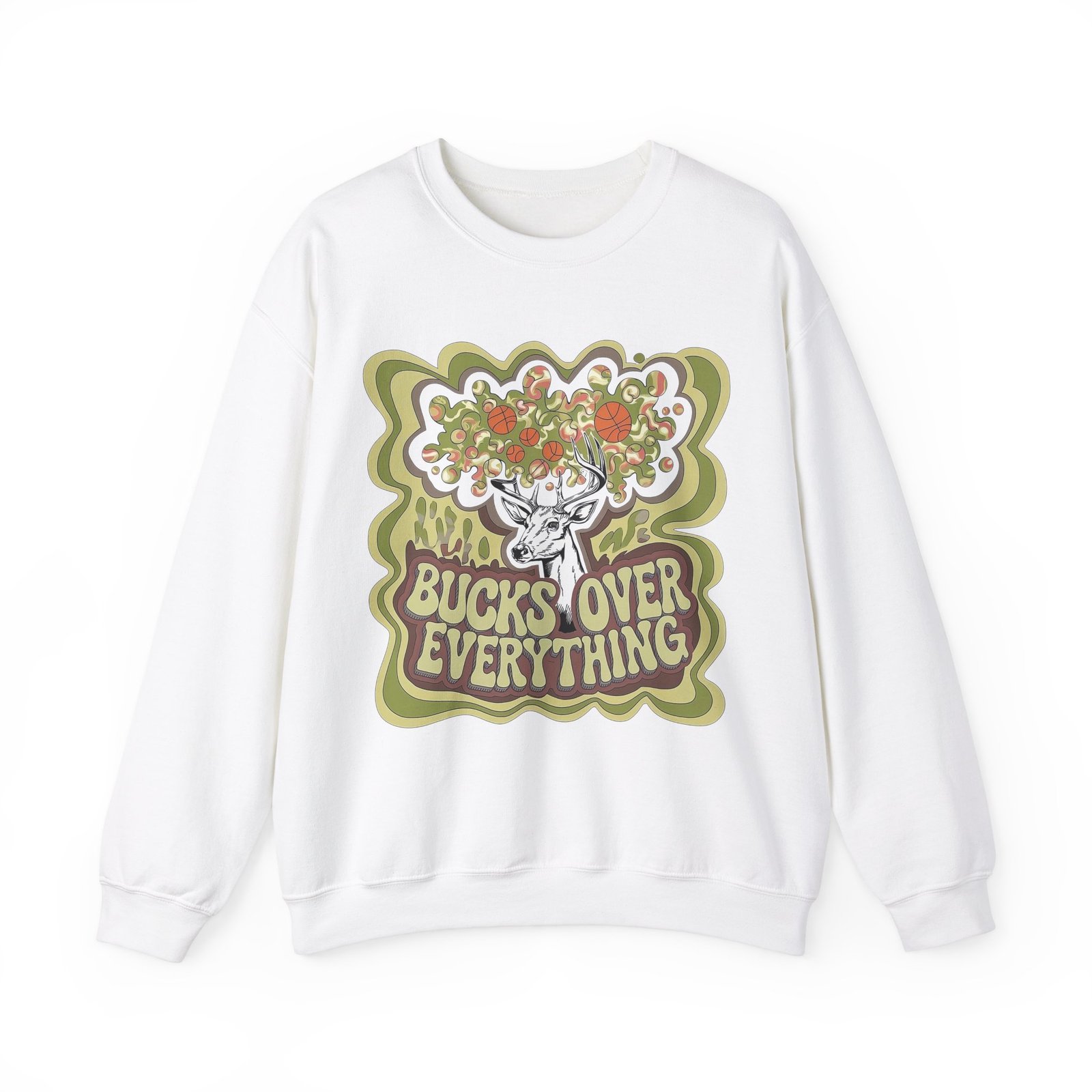 Milwaukee Bucks Sweatshirt - Bucks Over Everything