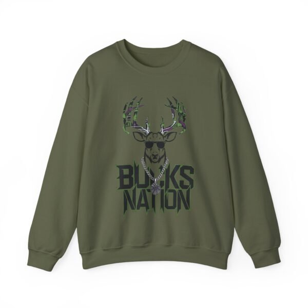 Milwaukee Bucks Crewneck Sweatshirt - Bucks Nation