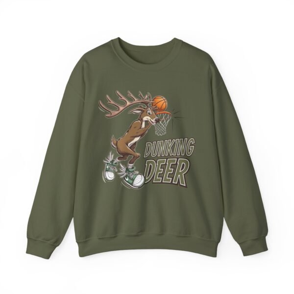 Milwaukee Bucks Sweatshirt - Dunking Deer