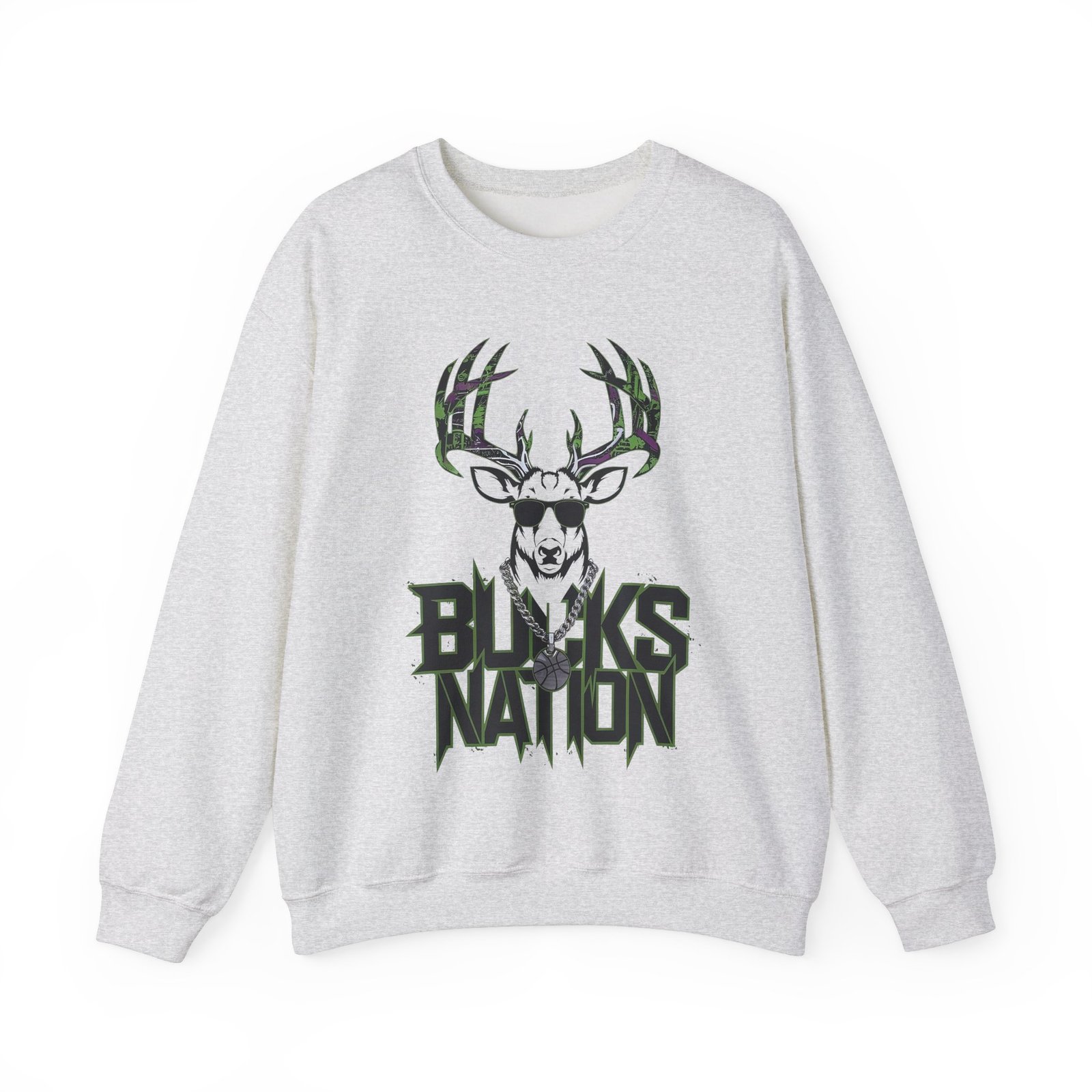 Milwaukee Bucks Crewneck Sweatshirt - Bucks Nation