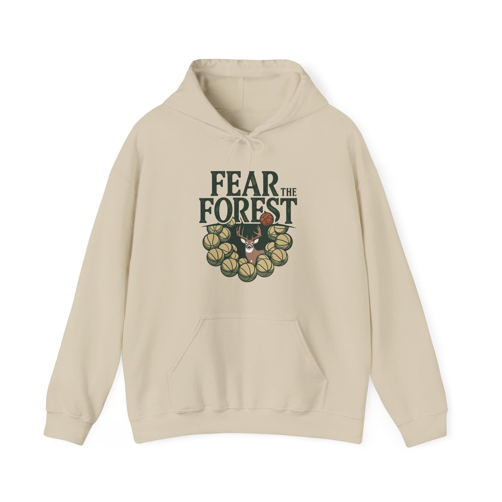 Milwaukee Bucks Hoodie - Fear The Forest