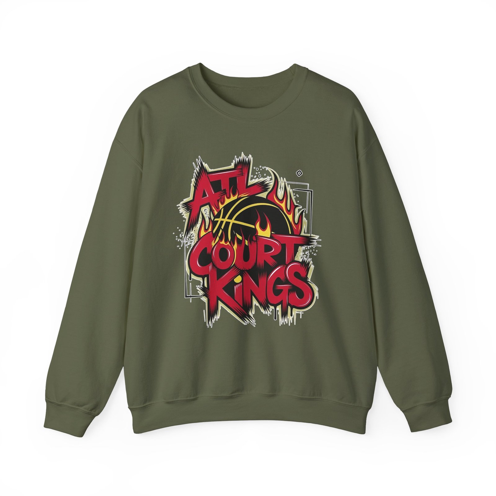 Atlanta Hawks Sweatshirt - ATL Court Kings