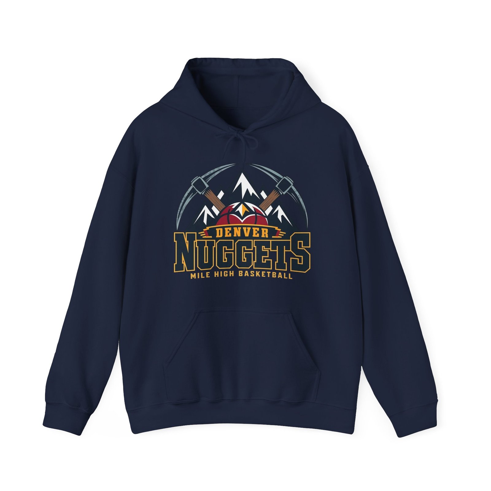 Denver Nuggets Hoodie - Mile High Basketball