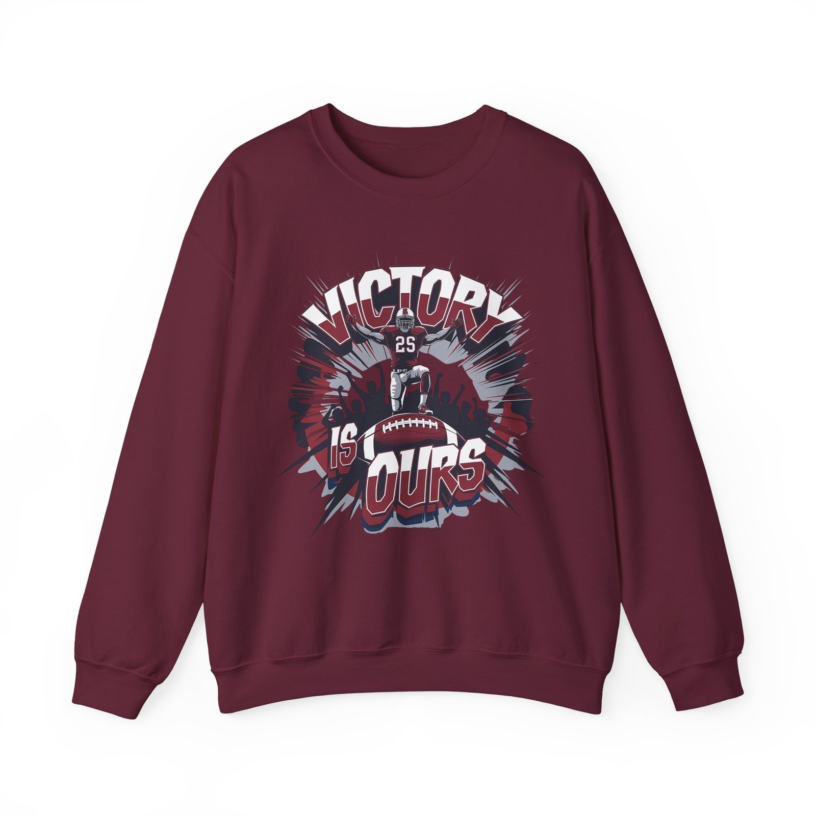 Football Sweatshirt - Victory Is Ours