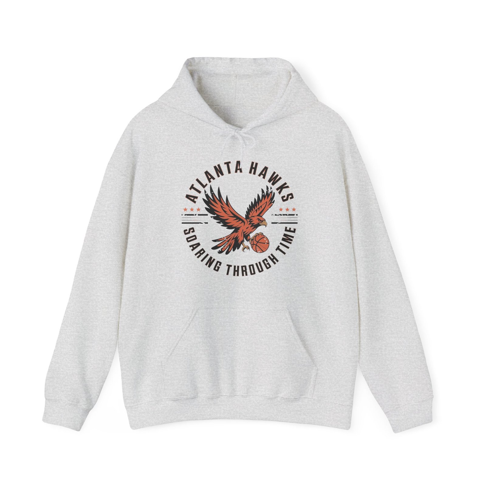 Atlanta Hawks Hoodie - Soaring Through Time