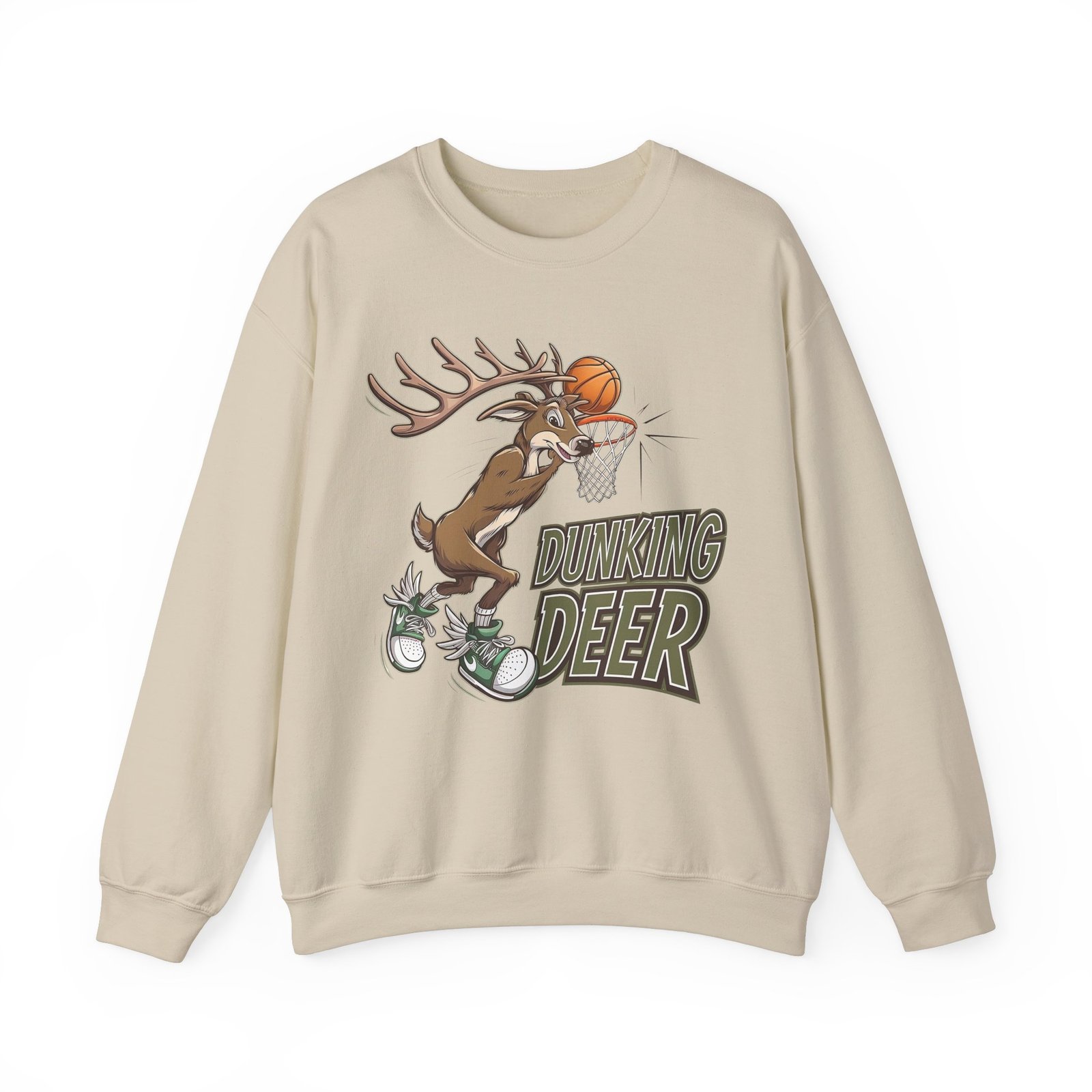 Milwaukee Bucks Sweatshirt - Dunking Deer