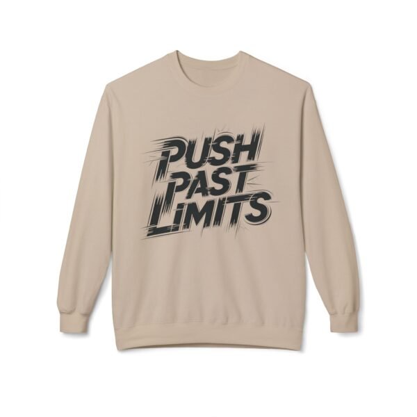 Inspiration Sweatshirt - Push Past Limits - Softstyle Fleece Crewneck