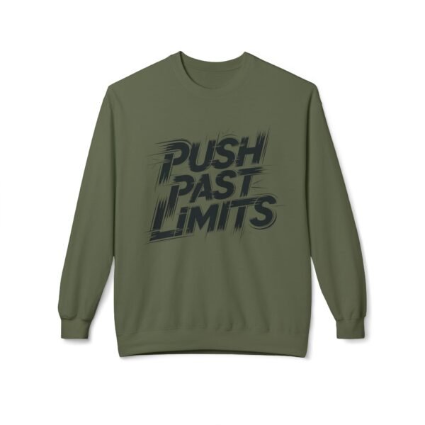 Inspiration Sweatshirt - Push Past Limits - Softstyle Fleece Crewneck