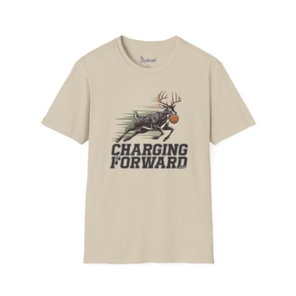 Milwaukee Bucks Graphic Tee - Charging Forward Basketball T-Shirt