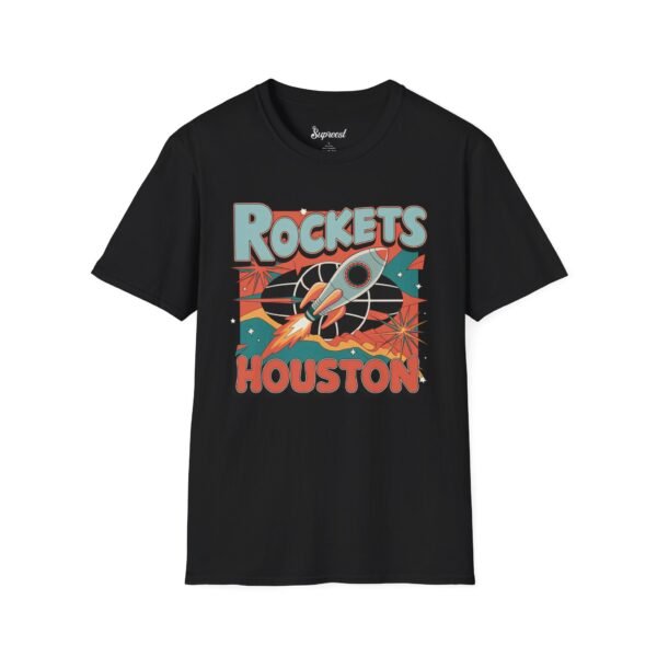 Retro Houston Rockets Tee Shirt
