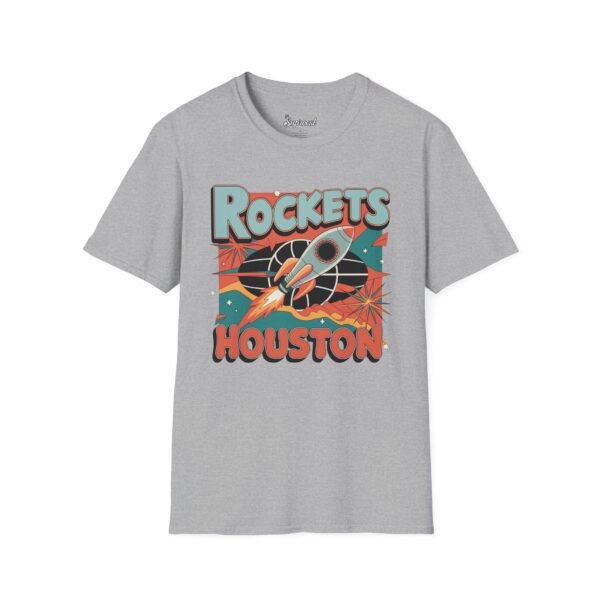 Retro Houston Rockets Tee Shirt