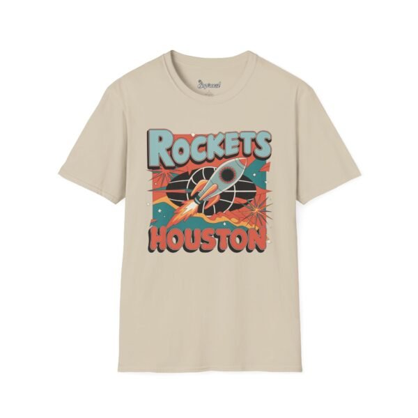 Retro Houston Rockets Tee Shirt