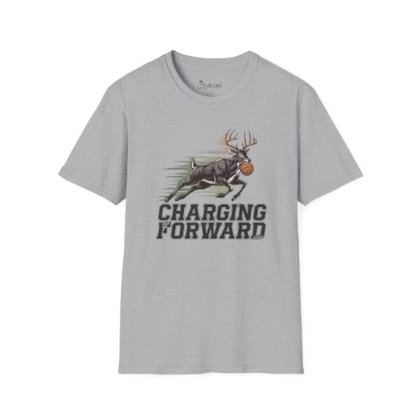 Milwaukee Bucks Graphic Tee - Charging Forward Basketball T-Shirt