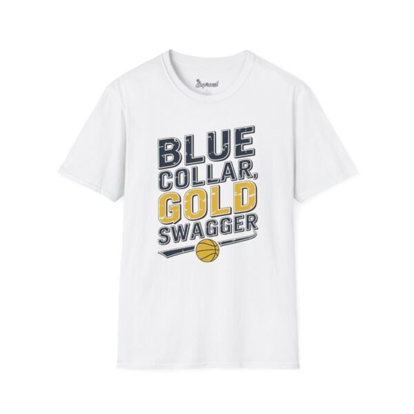 Indiana Pacers Shirt - Blue Collar, Gold Swagger